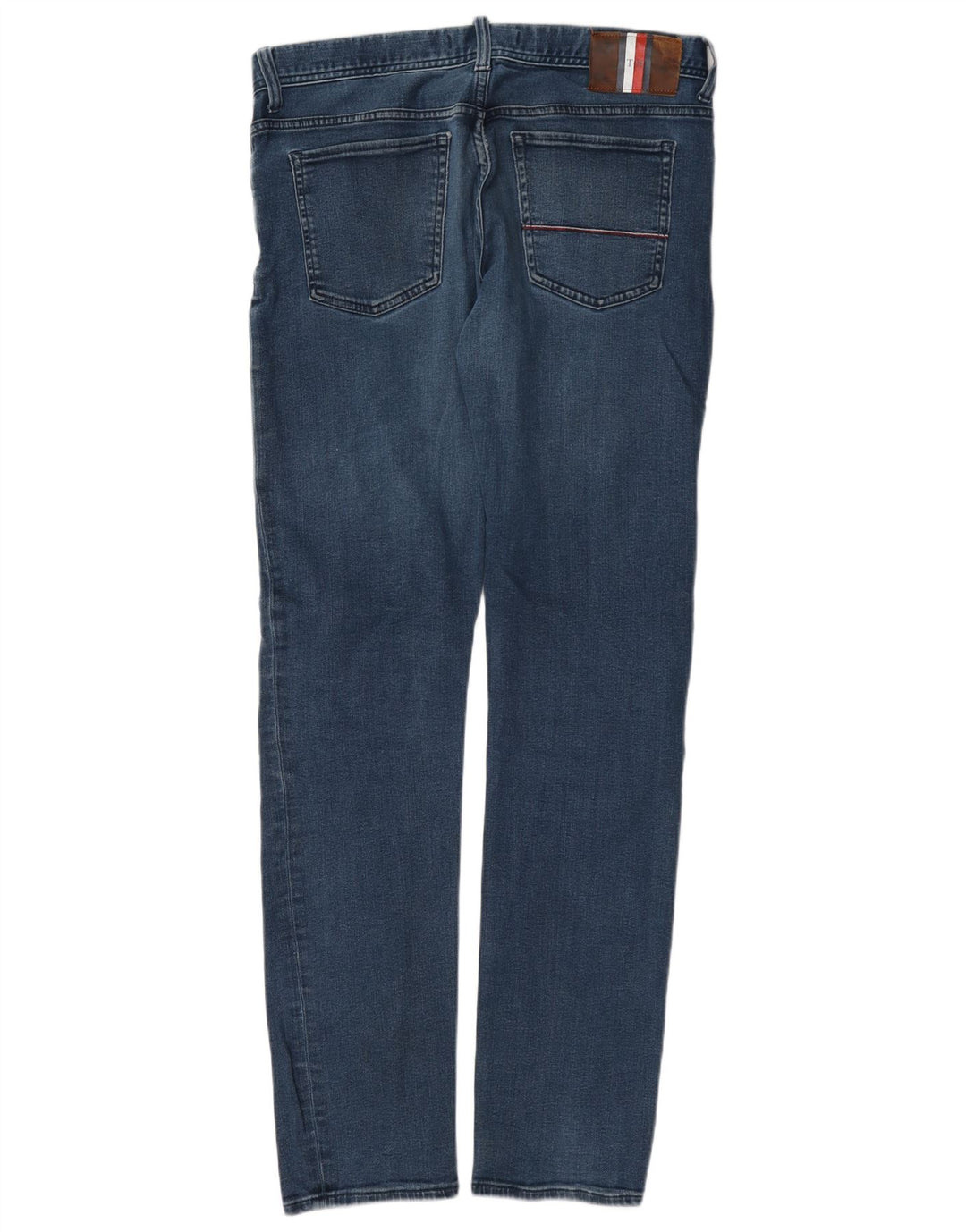 Tommy Hilfiger Womens Bleecker Slim Jeans W32 L34 Blue Cotton