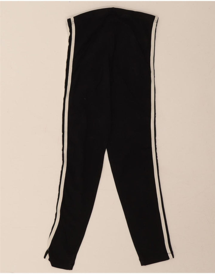 Adidas Girls Leggings 11-12 Years Medium Black Cotton