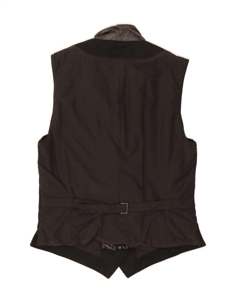 DOLCE & GABBANA Womens Waistcoat IT 44 Medium Black Wool Vintage Dolce & Gabbana and Second-Hand Dolce & Gabbana from Messina Hembry 