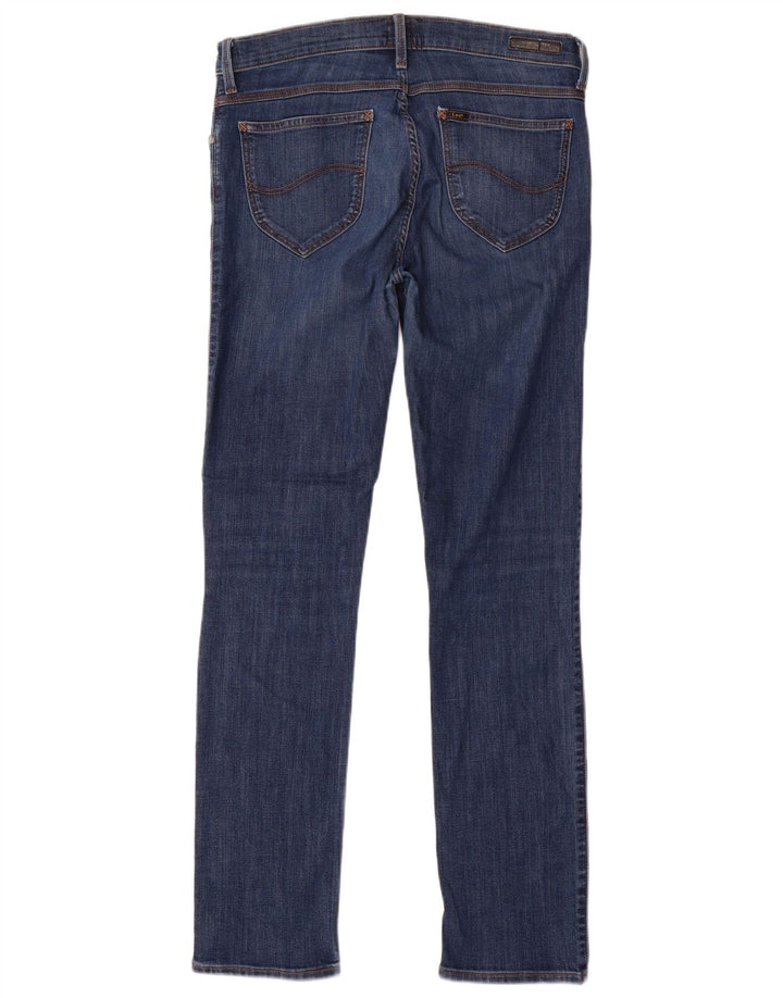 LEE Womens Jade Straight Jeans W32 L32 Blue Cotton