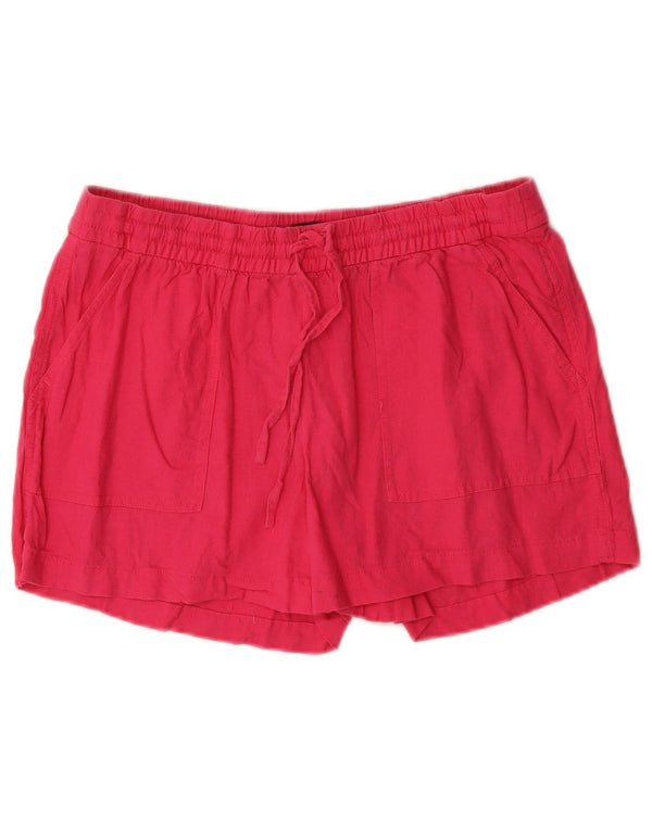 J. CREW Womens Casual Shorts Small W26 Pink Linen