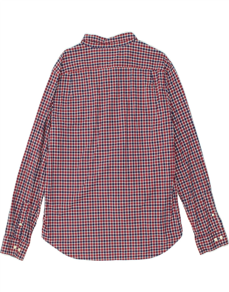 NAUTICA Mens Classic Fit Shirt XL Red Check Cotton | Vintage Nautica | Thrift | Second-Hand Nautica | Used Clothing | Messina Hembry 