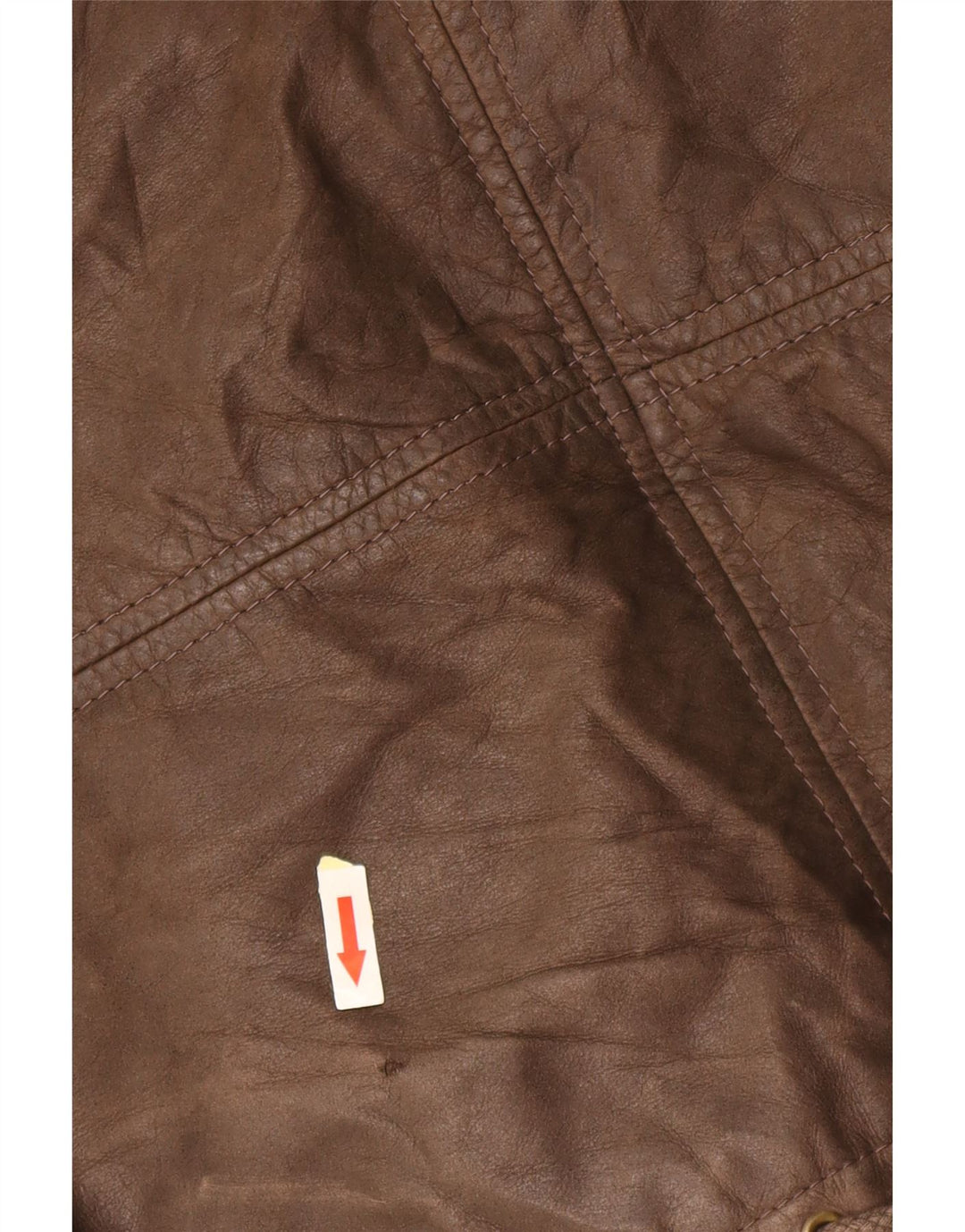 CONBIPEL Mens Leather Jacket UK 40 Large Brown Leather