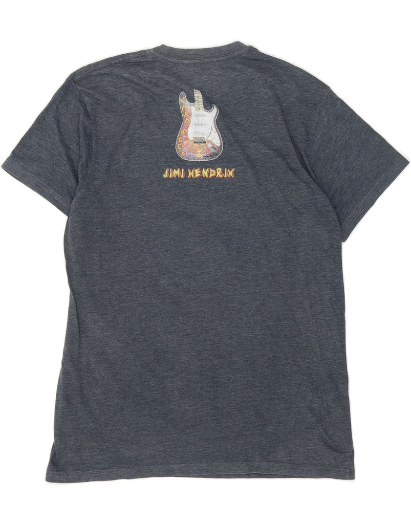 HARD ROCK CAFE Mens Malta Graphic T-Shirt Top Large Grey Cotton Vintage Hard Rock Cafe and Second-Hand Hard Rock Cafe from Messina Hembry 