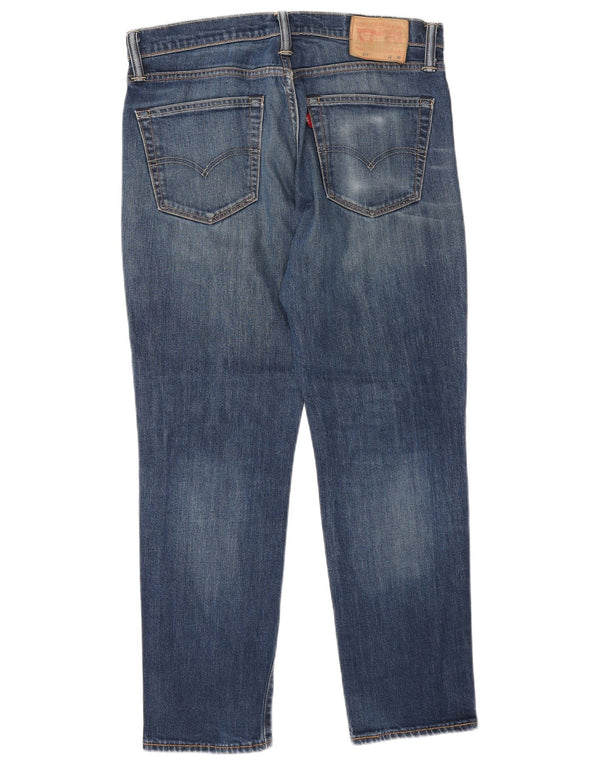Levi's Mens 511 Straight Jeans W32 L30 Blue Cotton
