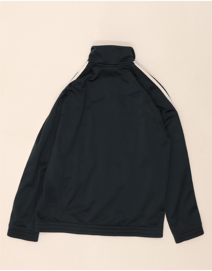 ADIDAS Girls Tracksuit Top Jacket 13-14 Years Navy Blue Polyester Vintage Adidas and Second-Hand Adidas from Messina Hembry 