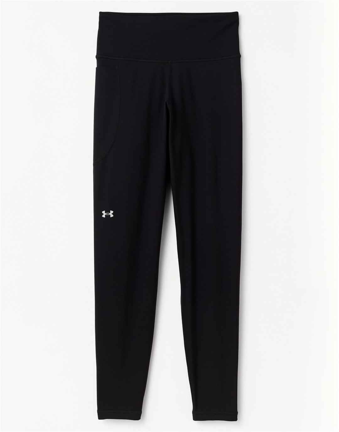 Under Armour Womens Leggings UK 14 Medium Black Polyester