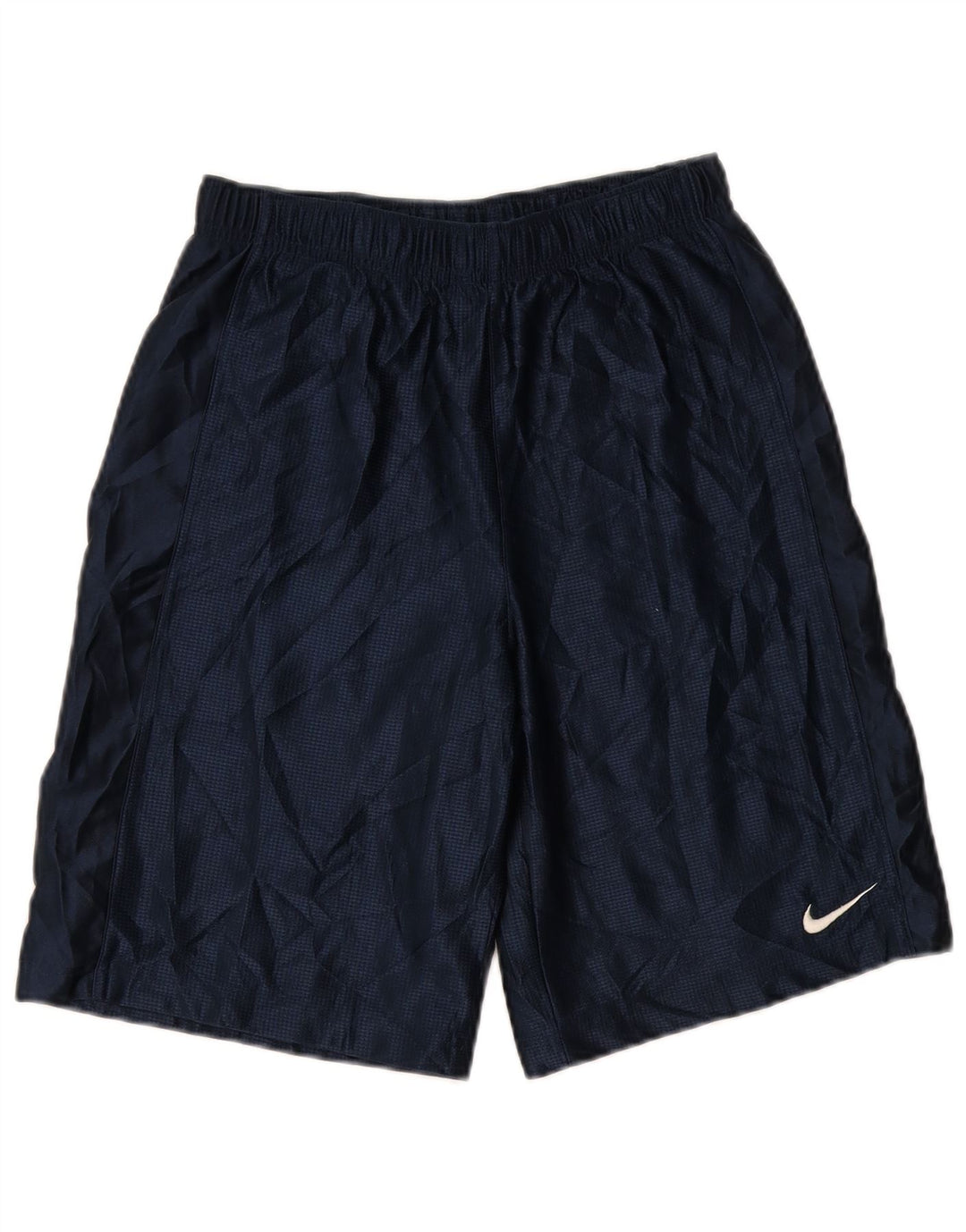 Nike Mens Sport Shorts Large Navy Blue Polyester