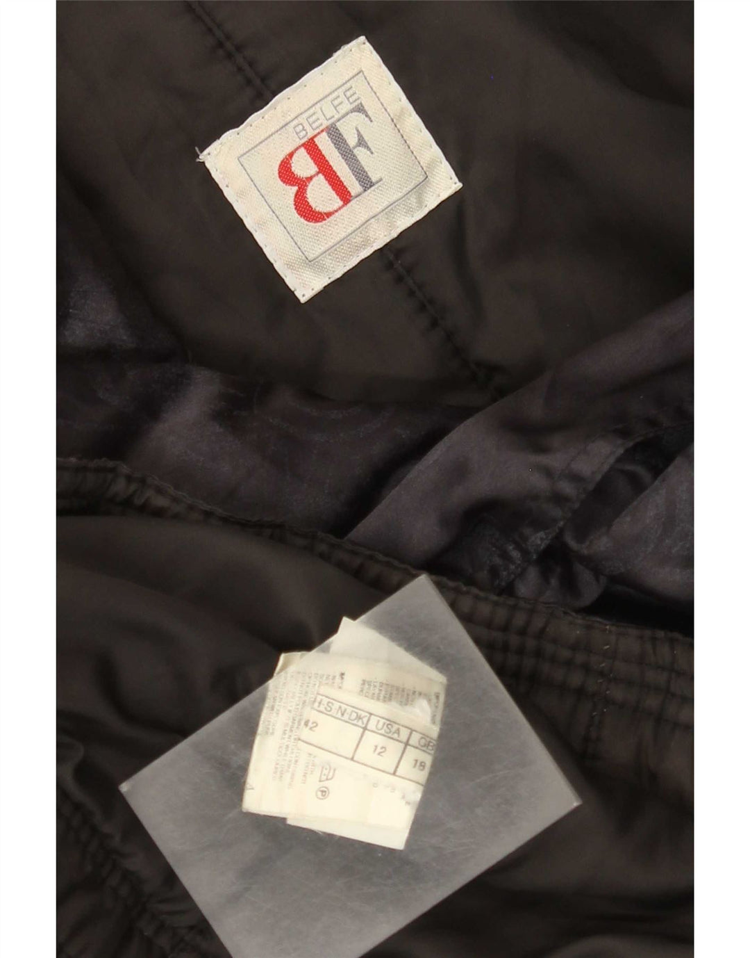 Belfe Womens Oversized Padded Jacket UK 18 XL Navy Blue Nylon
