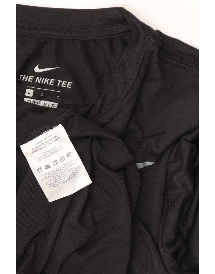 Nike Mens Wildcats Graphic Top Long Sleeve Large Black Polyester
