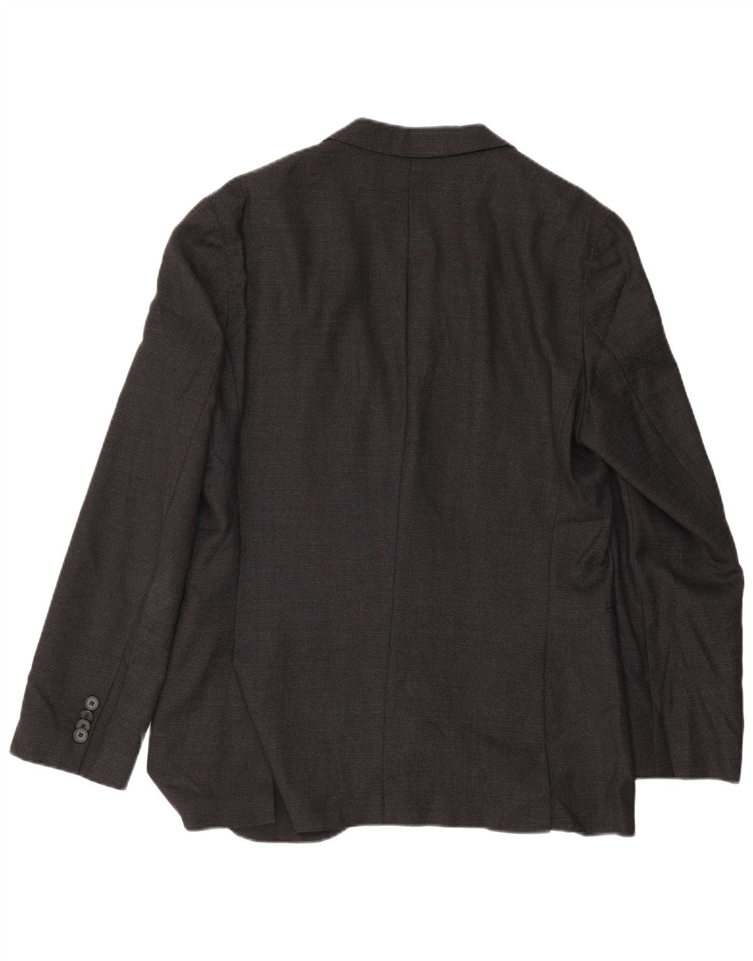 Hugo Boss Mens 2 Button Blazer Jacket UK 50 Large Black Virgin Wool