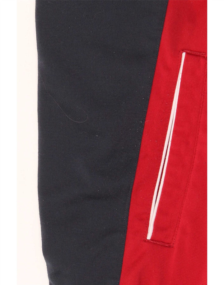 Champion Mens Tracksuit Top Jacket XL Red Colourblock Polyester Sports