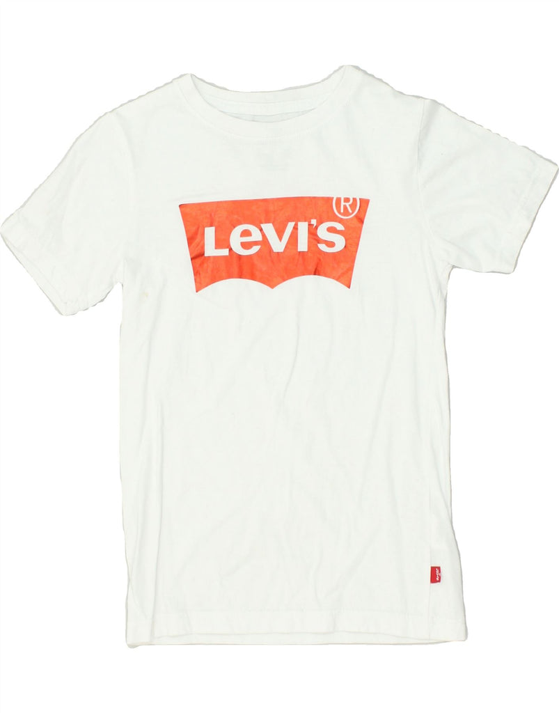 LEVI'S Girls San Francisco Graphic T-Shirt Top 8-9 Years Small White | Vintage Levi's | Thrift | Second-Hand Levi's | Used Clothing | Messina Hembry 