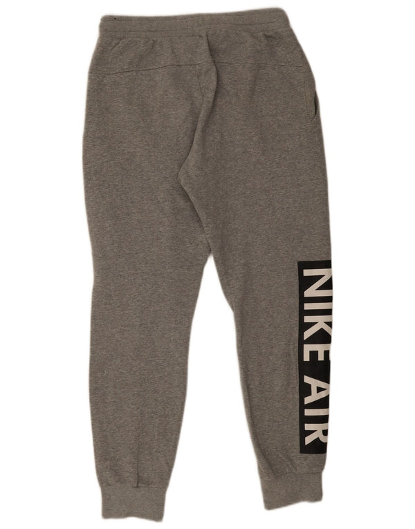 Nike Mens Air Graphic Tracksuit Trousers Joggers Small  Grey Cotton