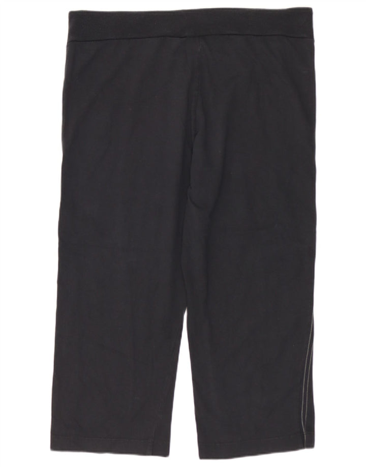 Lotto Womens Capri Tracksuit Trousers UK 14 Medium Black