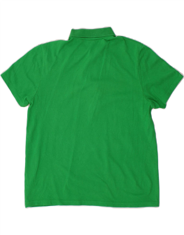 PUMA Boys Polo Shirt 15-16 Years Green Cotton Vintage Puma and Second-Hand Puma from Messina Hembry 