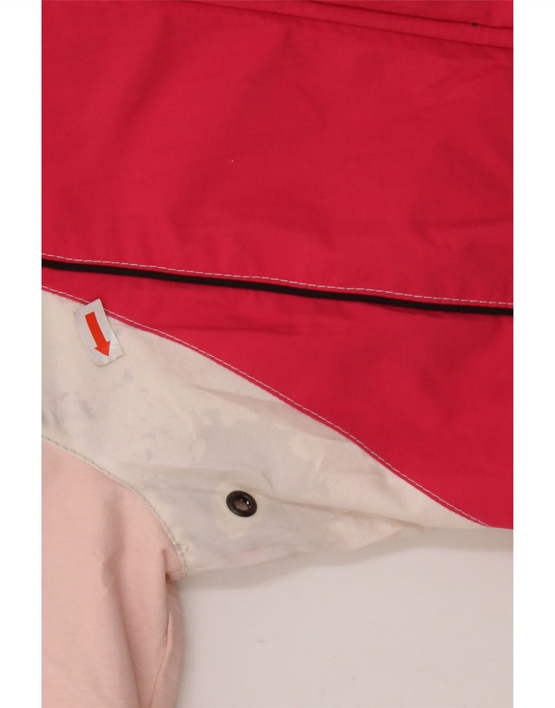 COLMAR Womens Hooded Ski Jacket EU 38 Small Pink Colourblock