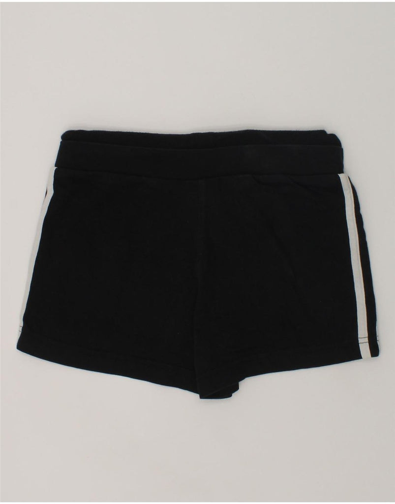 ADIDAS Girls Sport Shorts 9-10 Years Black Cotton | Vintage Adidas | Thrift | Second-Hand Adidas | Used Clothing | Messina Hembry 