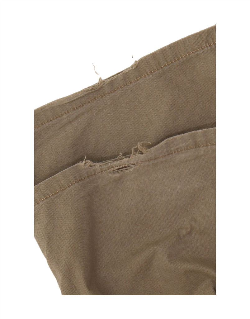 WRANGLER Mens Arizona Stretch Straight Casual Trousers W34 L34 Khaki Vintage Wrangler and Second-Hand Wrangler from Messina Hembry 