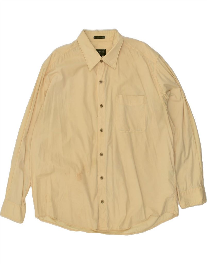 EDDIE BAUER Mens Shirt XL Beige Cotton Vintage Eddie Bauer and Second-Hand Eddie Bauer from Messina Hembry 