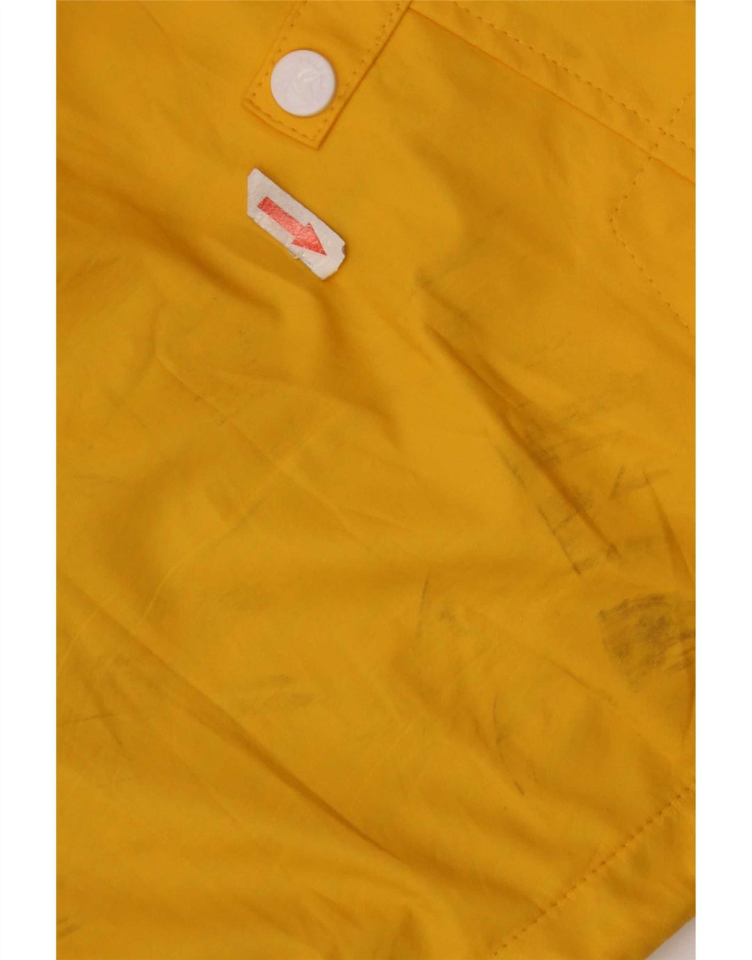 Voile Bleue Womens Hooded Rain Jacket UK 18 XL Yellow Polyurethane