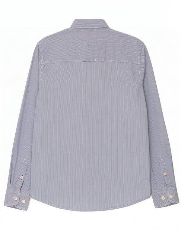 Fat Face Mens Shirt XS Blue Pinstripe Cotton