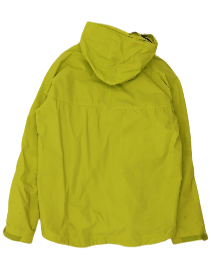 Nike Mens Hooded Rain Jacket UK 39/41 Medium Green Nylon