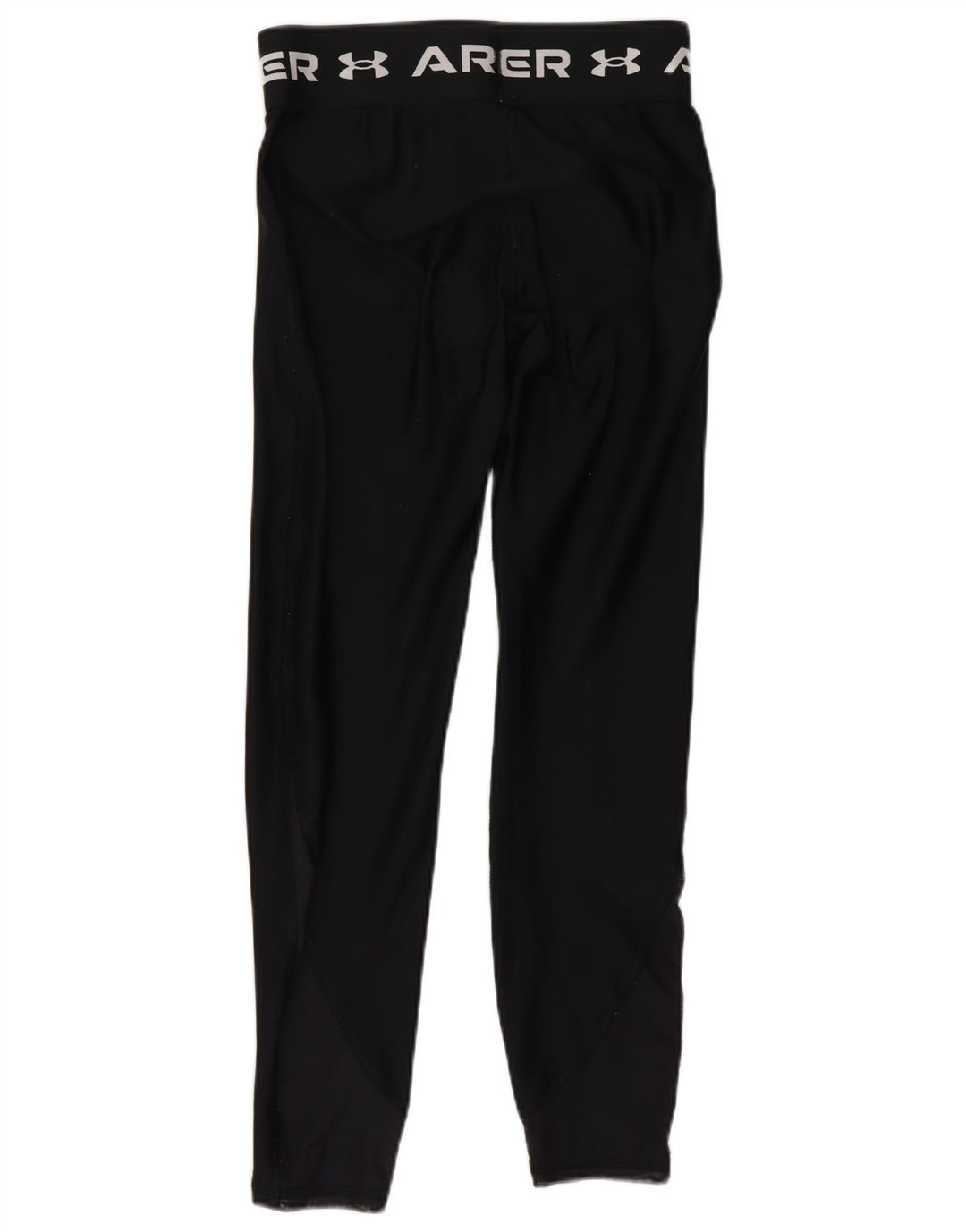 Under Armour Womens Capri Graphic Leggings UK 4 XS Black Polyester