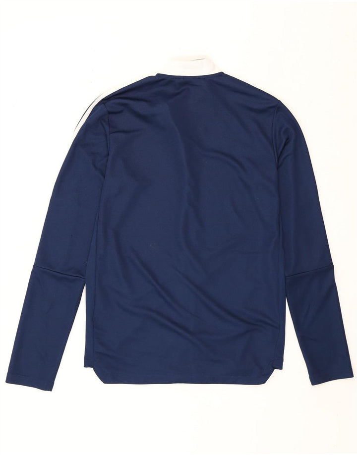 Adidas Mens Aeroready Tracksuit Top Jacket Medium Navy Blue Polyester