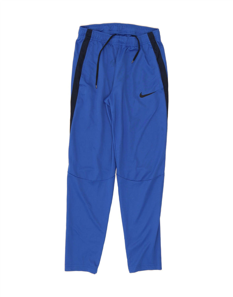 NIKE Womens Tracksuit Trousers UK 10 Small  Blue Polyester Vintage Nike and Second-Hand Nike from Messina Hembry 