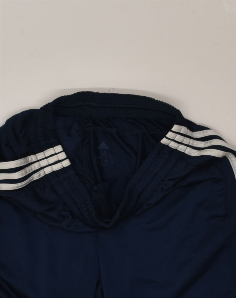 ADIDAS Mens Tracksuit Trousers Medium Navy Blue Polyester | Vintage Adidas | Thrift | Second-Hand Adidas | Used Clothing | Messina Hembry 