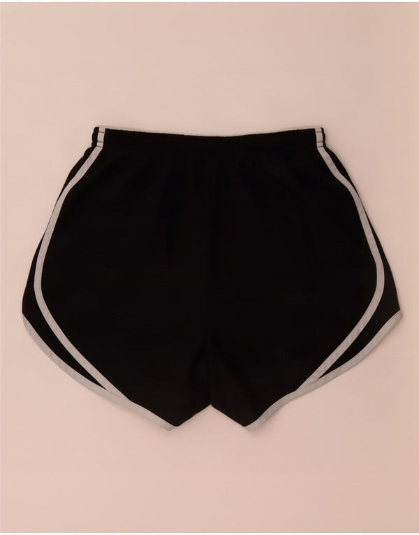 Nike Womens Dri Fit Sport Shorts UK 6 XS Black Polyester