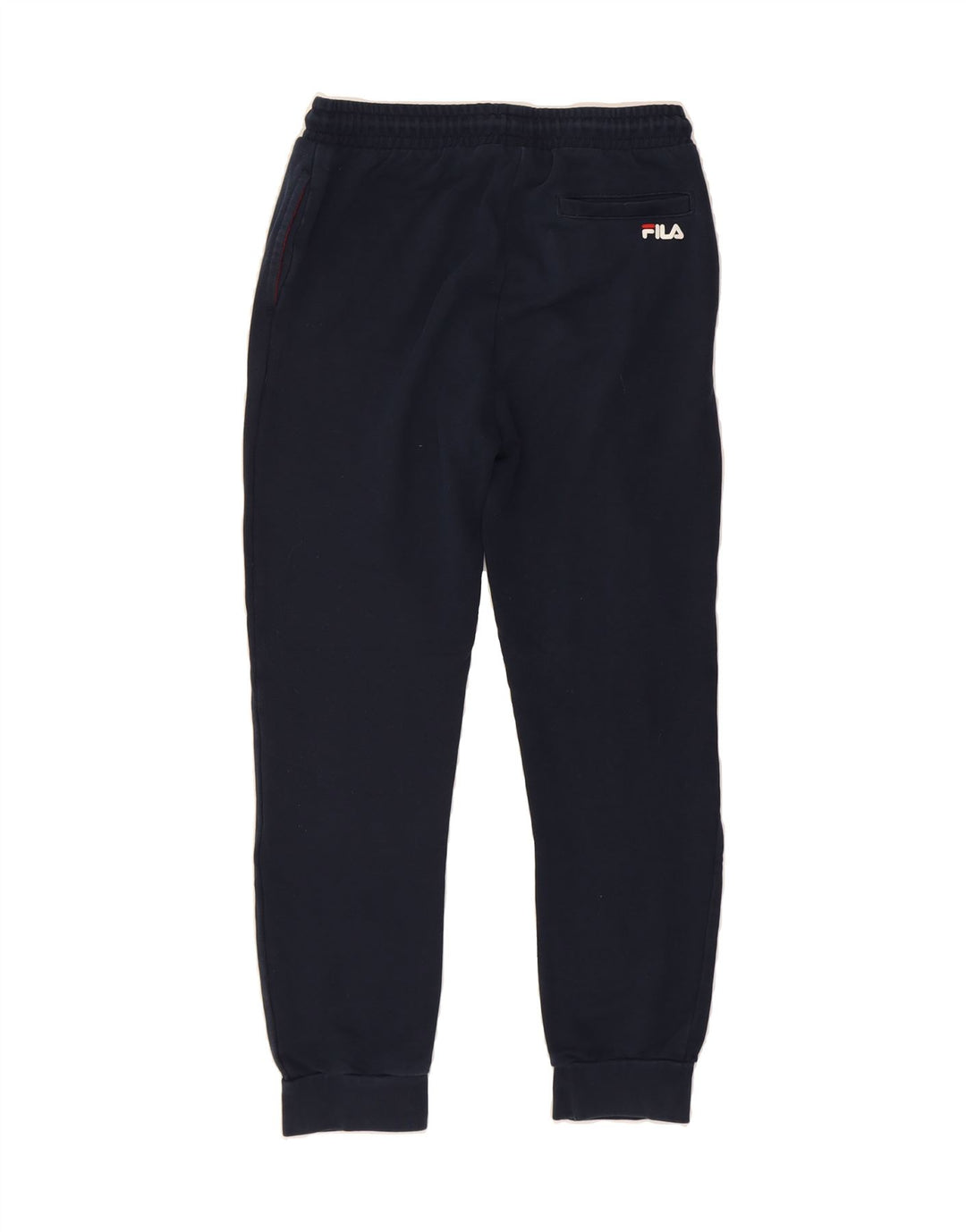 FILA Boys Tracksuit Trousers Joggers 13-14 Years  Navy Blue Vintage Fila and Second-Hand Fila from Messina Hembry 