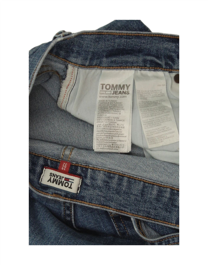 Tommy Hilfiger Womens Mid Rise Bootcut Jeans W29 L25 Blue Cotton