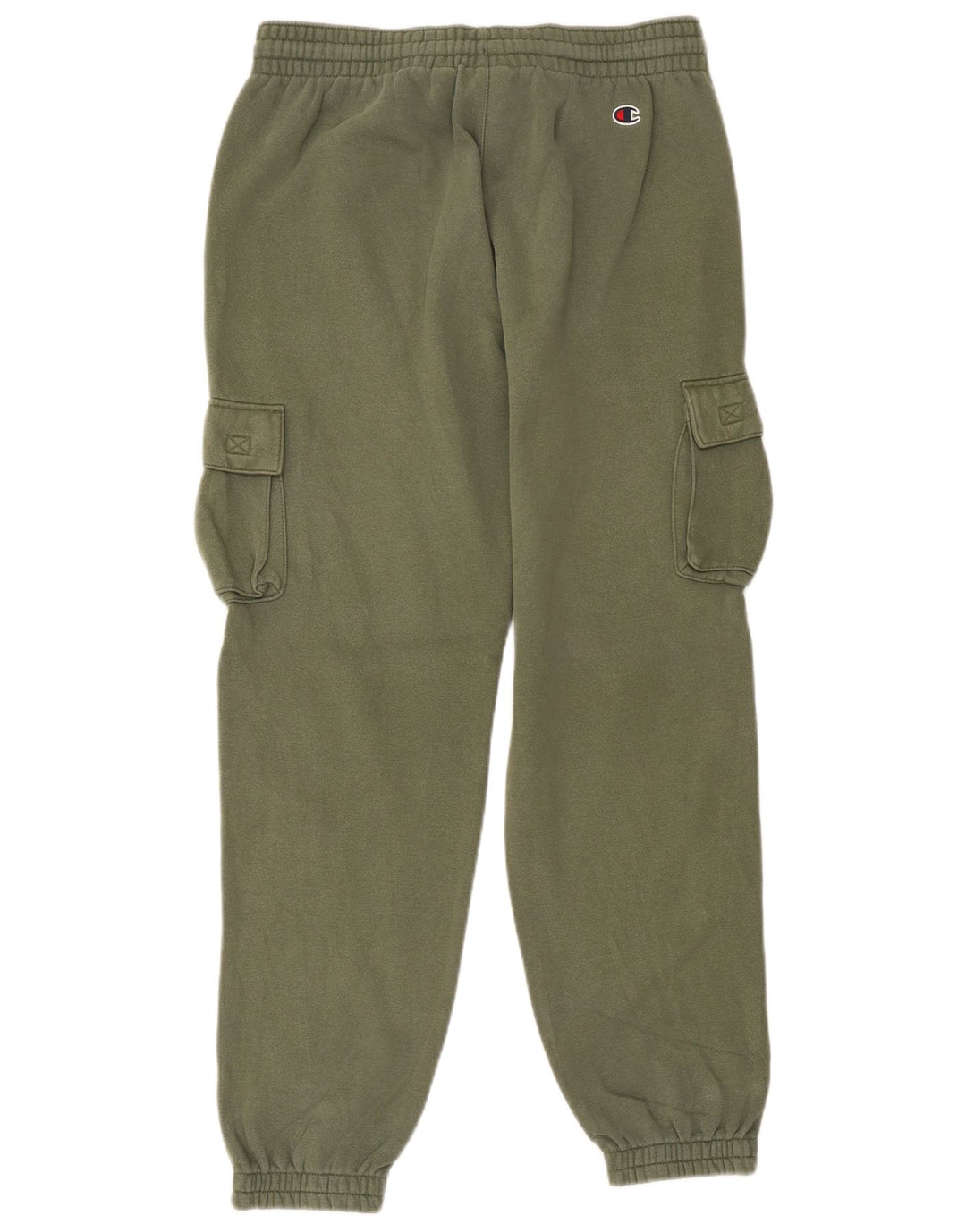 Champion Mens Cargo Tracksuit Trousers Joggers Large Khaki Cotton
