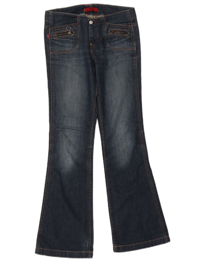Levi's Womens Polly Bootcut Jeans W29 L34 Navy Blue