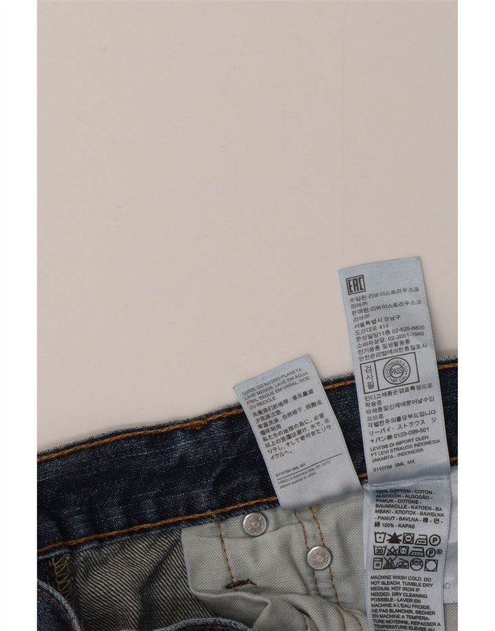 Levi's Mens 527 Slim Bootcut Jeans W30 L32 Blue Cotton