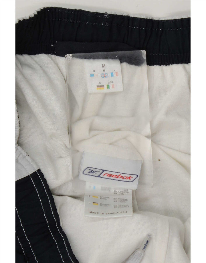 Reebok Mens Bermuda Sport Shorts Medium  Grey Colourblock Polyester