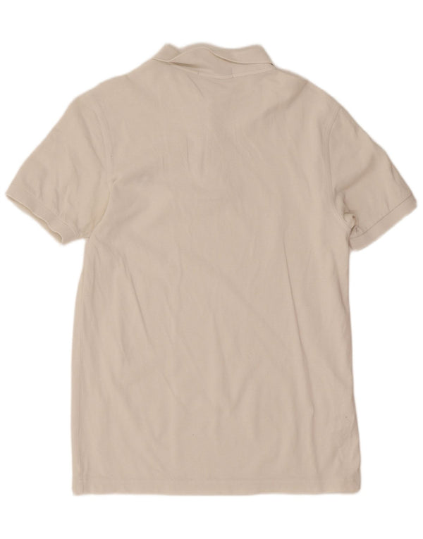 Fred Perry Mens Polo Shirt Small White Cotton