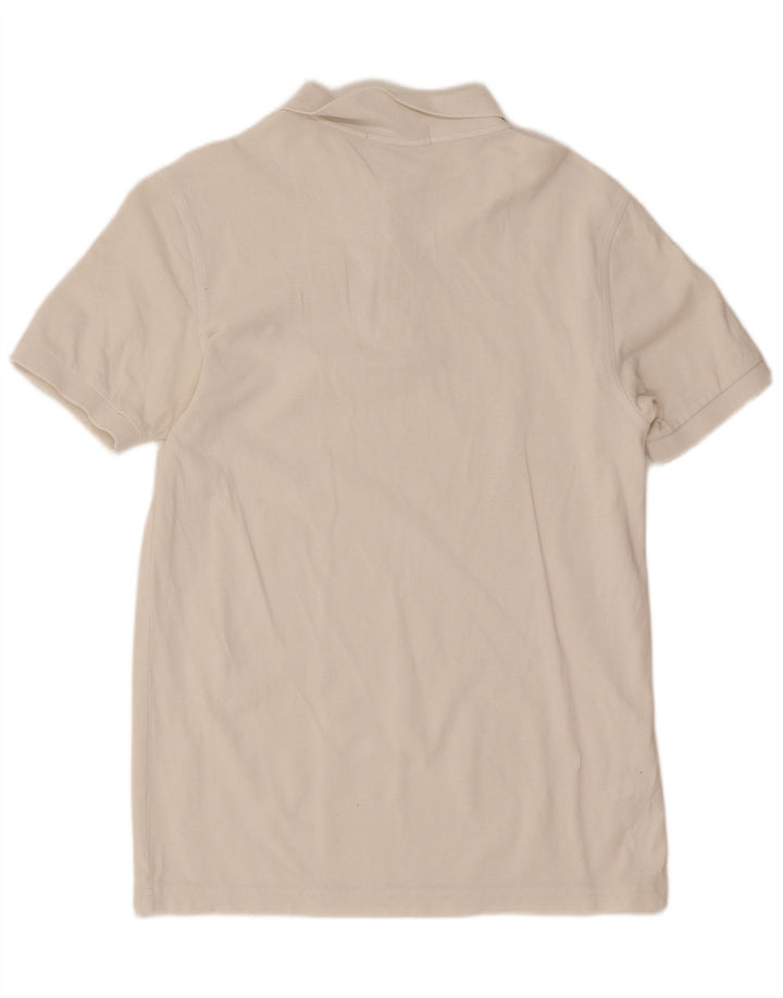 Fred Perry Mens Polo Shirt Small White Cotton
