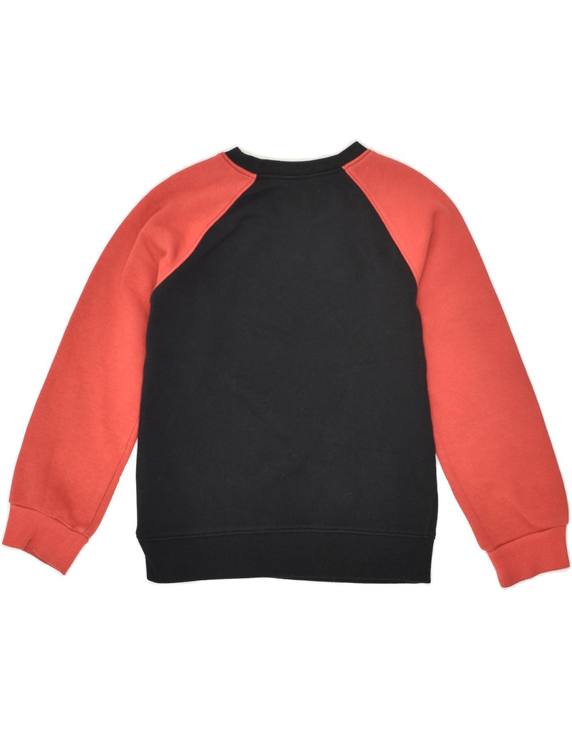 UNDER ARMOUR Boys Graphic Sweatshirt Jumper 6-7 Years Black Colourblock | Vintage Under Armour | Thrift | Second-Hand Under Armour | Used Clothing | Messina Hembry 