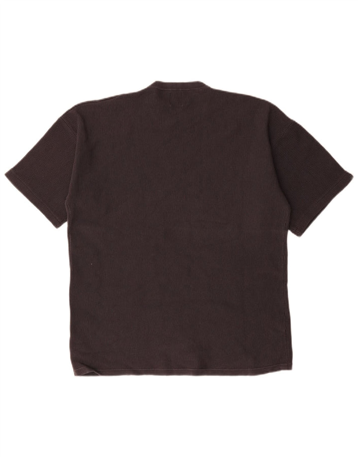 Zara Mens T-Shirt Top Medium Grey Cotton