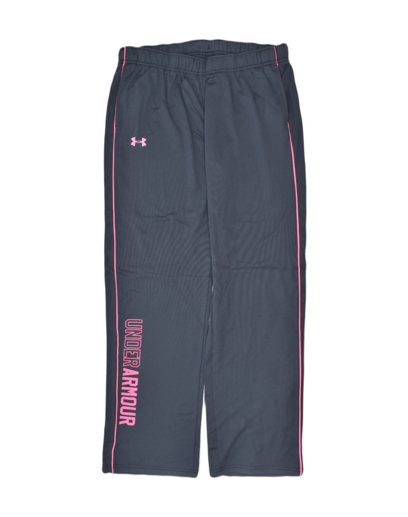 UNDER ARMOUR Girls Graphic Tracksuit Trousers 15-16 Years XL Black | Vintage | Thrift | Second-Hand | Used Clothing | Messina Hembry 