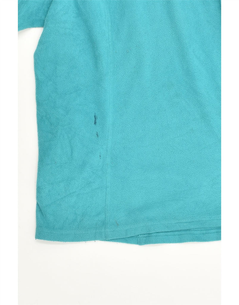 THE NORTH FACE Womens Zip Neck Fleece Jumper UK 18 XL Blue Polyester | Vintage The North Face | Thrift | Second-Hand The North Face | Used Clothing | Messina Hembry 