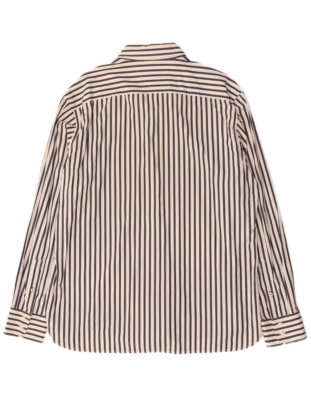 Tommy Hilfiger Mens Shirt XL White Striped Cotton