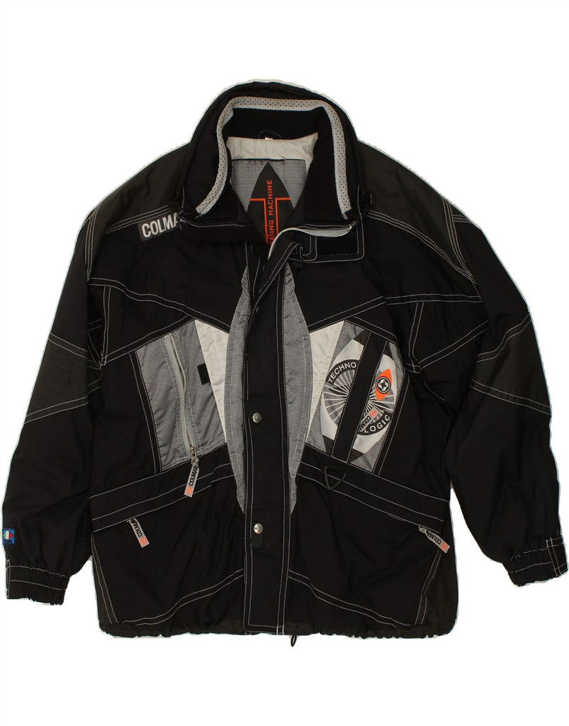 COLMAR Mens Ski Jacket IT 54 2XL Black Colourblock | Vintage Colmar | Thrift | Second-Hand Colmar | Used Clothing | Messina Hembry 