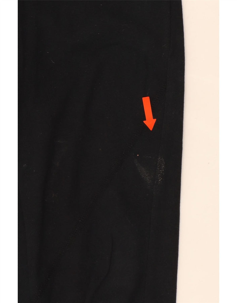 NIKE Girls Tight Fit Leggings 12-13 Years Large Black Cotton Vintage Nike and Second-Hand Nike from Messina Hembry 