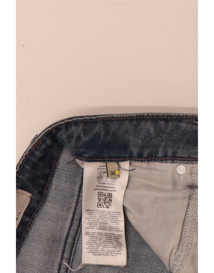 Guess Mens Slim Jeans W32 L32 Blue Cotton