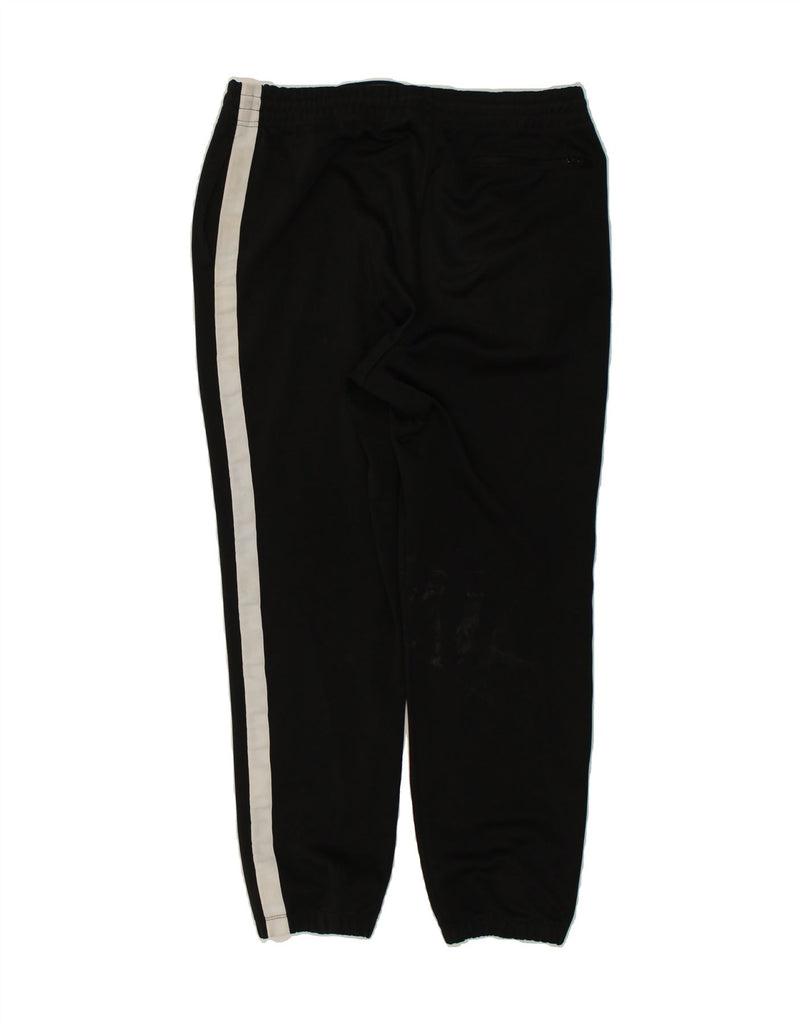 NIKE Mens Tracksuit Trousers Joggers Large Black Colourblock Polyester | Vintage Nike | Thrift | Second-Hand Nike | Used Clothing | Messina Hembry 