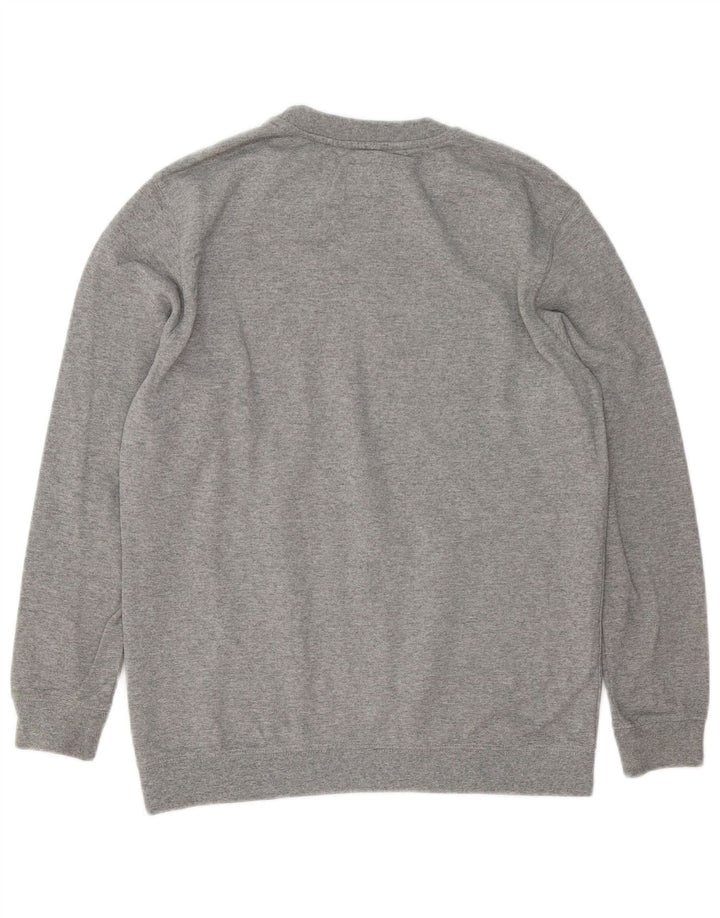 Vans Womens Graphic Sweatshirt Jumper UK 18 XL Grey Cotton